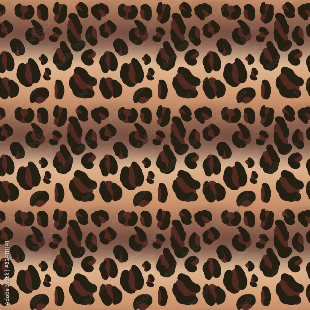 Leopard Print Seamless Animal Pattern Leopard Print Seamless Animal Pattern