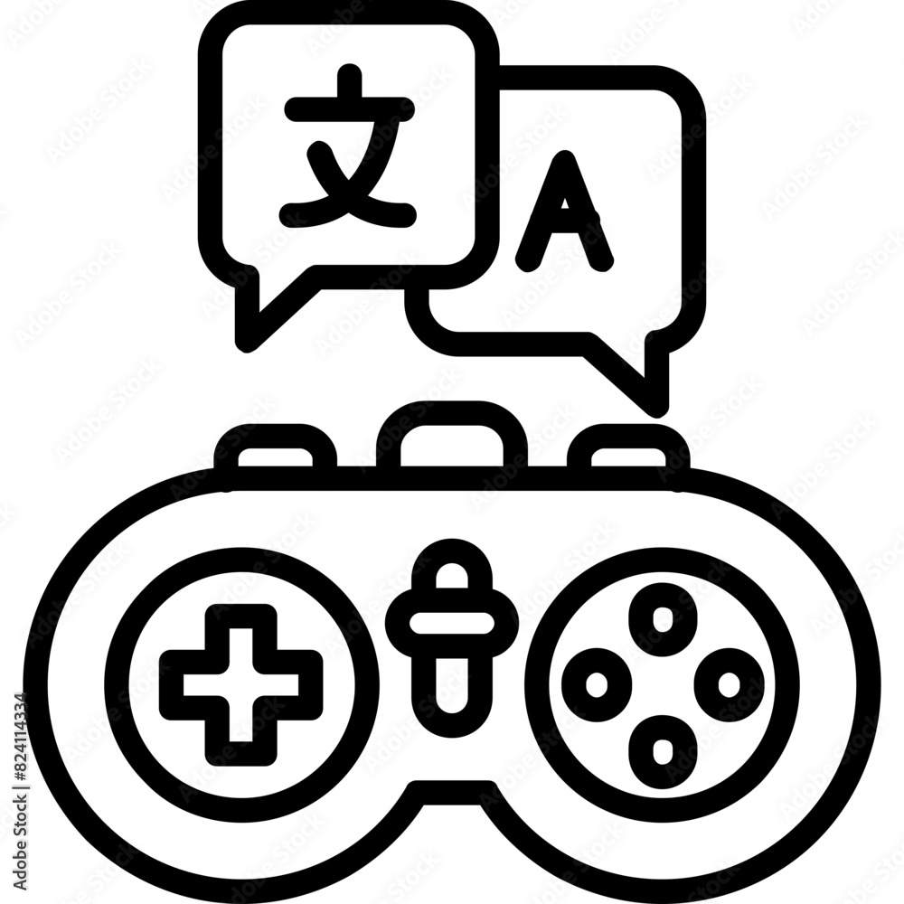 Obraz premium Language Icon