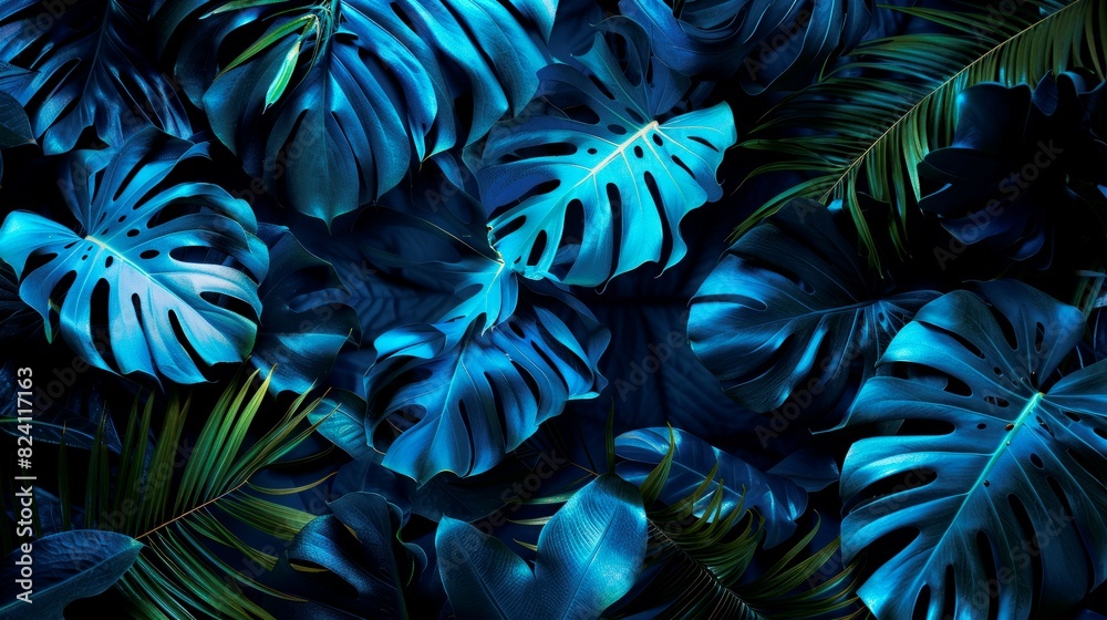collection leafs of tropical collection leafs of tropical