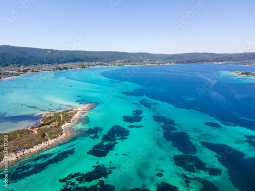 Sithonia coastline near Karydi Beach  Chalkidiki  Greece