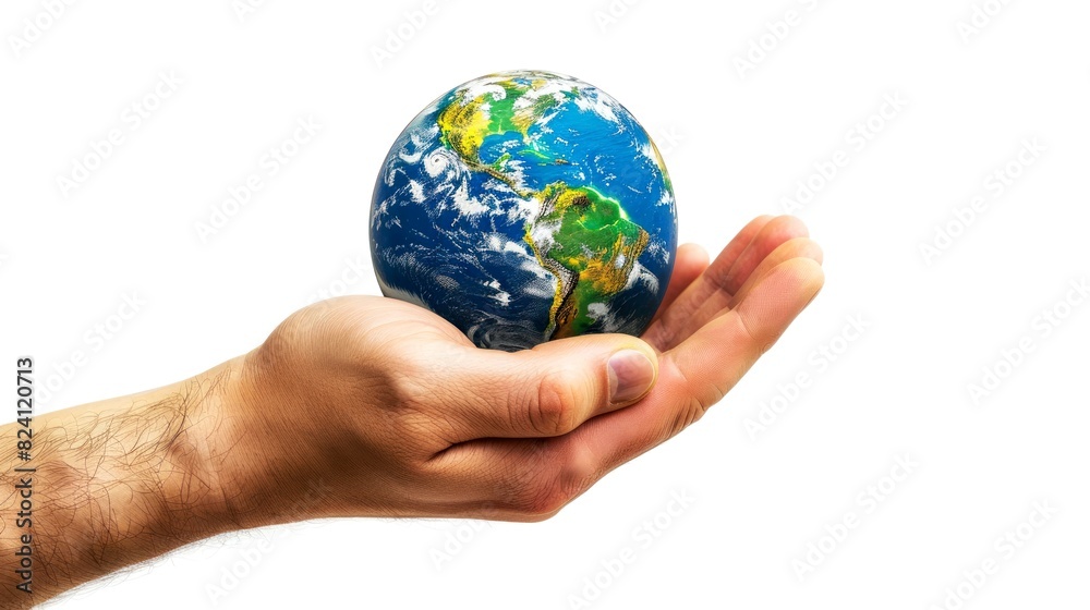 holding globe white background holding globe white background