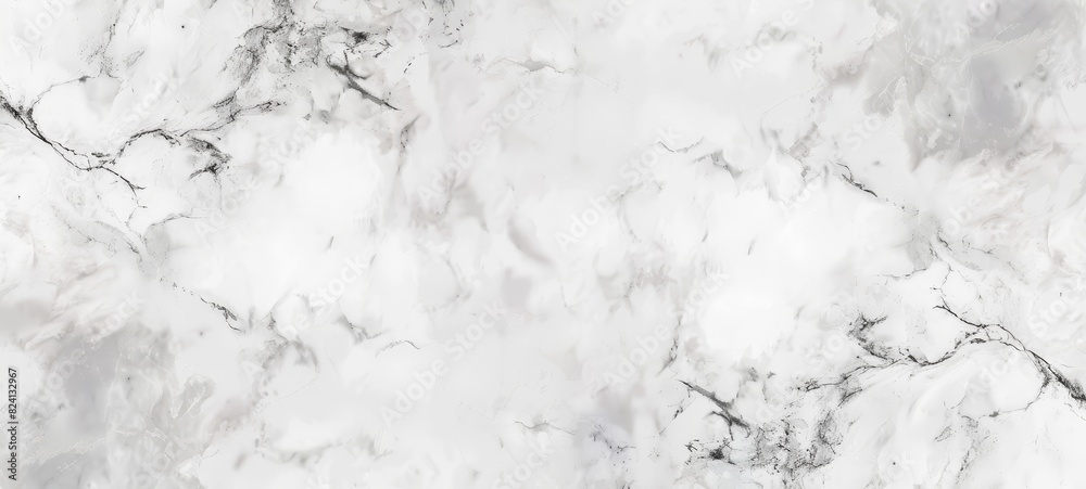 Obraz premium Elegant Pearl White Marble Texture Background with Subtle Gray Veins for Sophisticated Design Projects