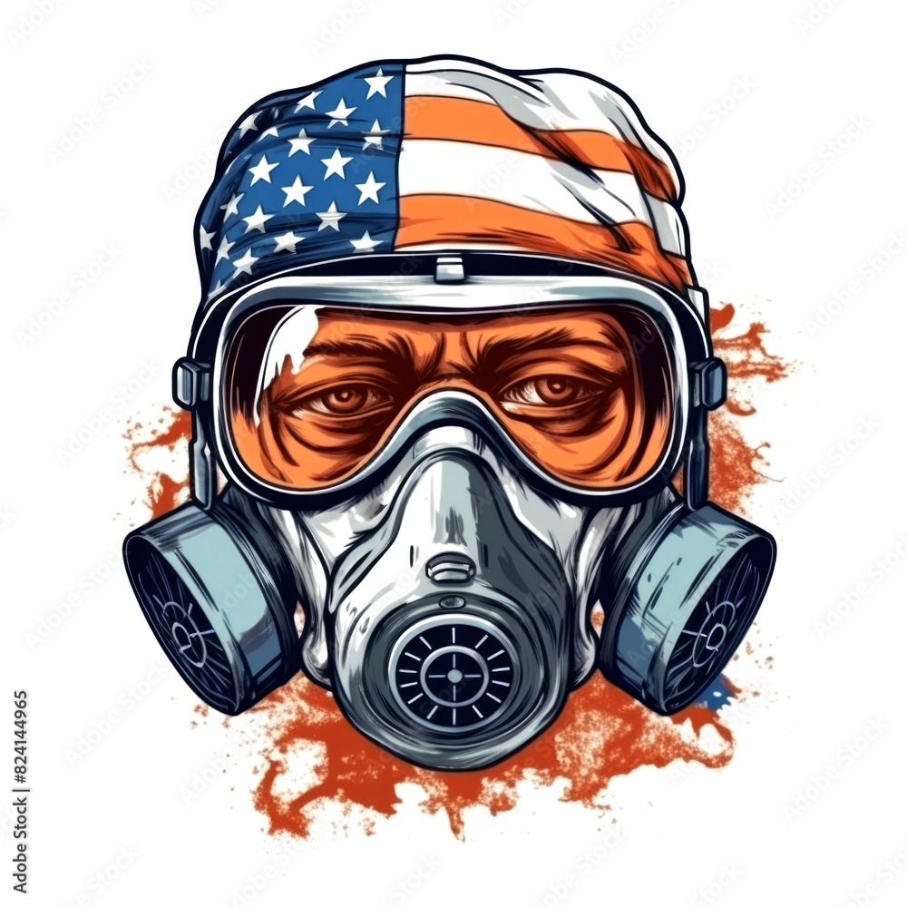masker gas vector style masker gas vector style