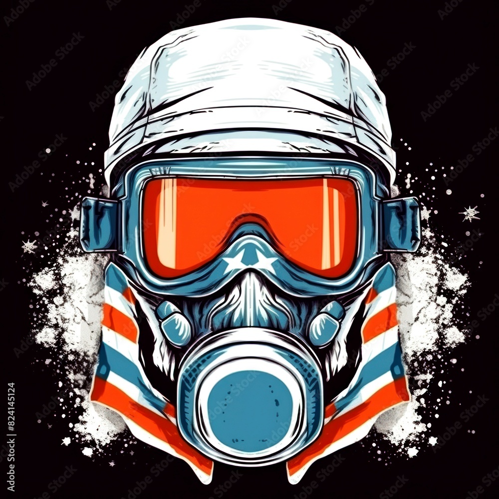 masker gas vector style masker gas vector style