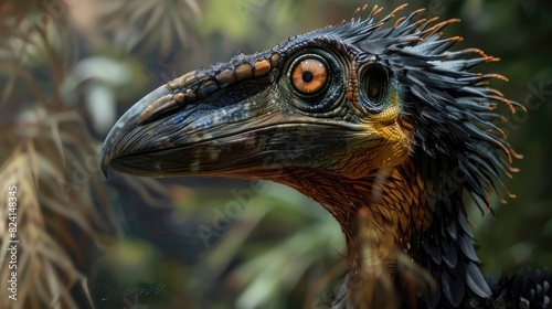 extinct bird dino realistic