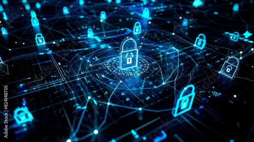 background digital security of network