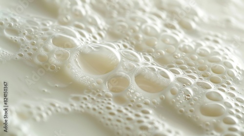 A detailed close-up shot of milk. Perfect for advertising or illustrating thirst-quenching beverages.