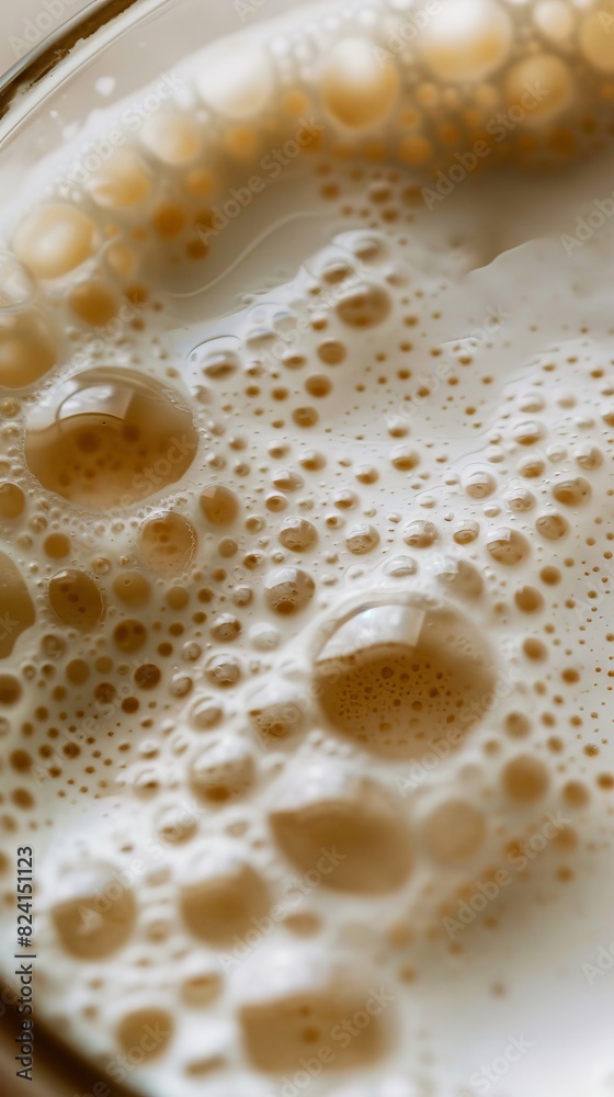 A detailed close-up shot of milk. Perfect for advertising or illustrating thirst-quenching beverages. A detailed close-up shot of milk. Perfect for advertising or illustrating thirst-quenching beverages.
