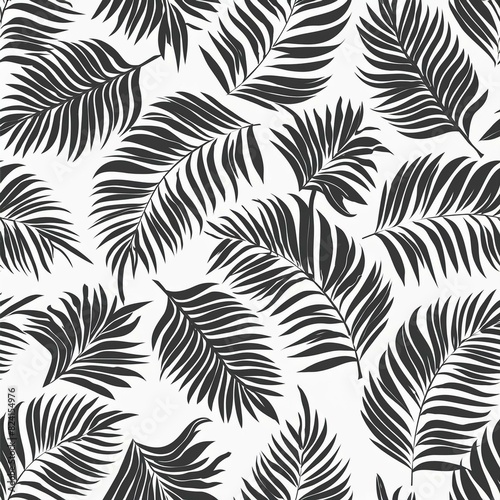 seamless black and white pattern