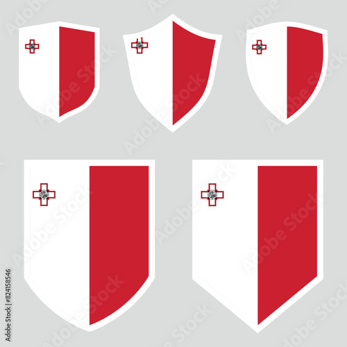 Malta Set shield frame