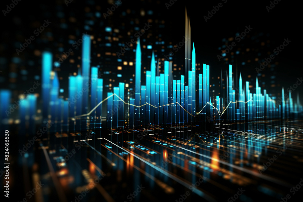 Business Financial Growth Economical Growth Success
