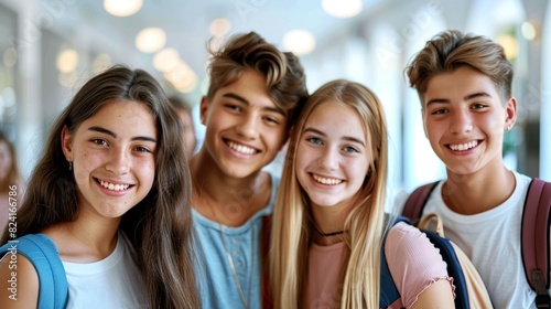 portrait of young student