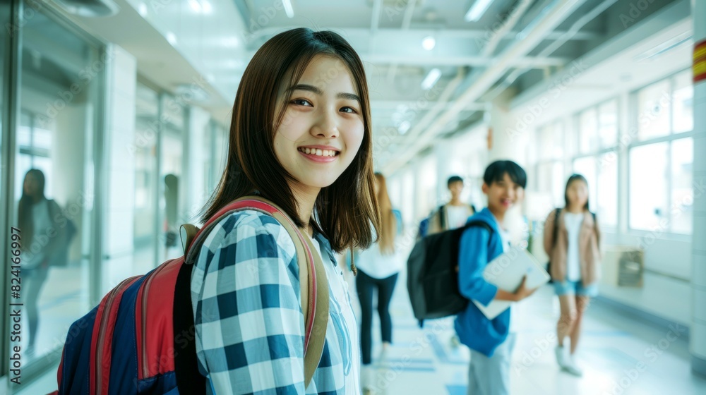 Obraz premium portrait of young student