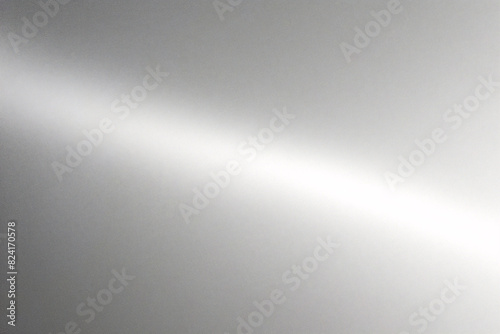 Silberfolienhintergrund, glänzende Vektorstahl-Gradientenvorlage und Metallic für Chromrand. Abstrakter silberner metallischer Hintergrund.