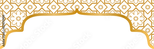 Islamic Frame with Pattern