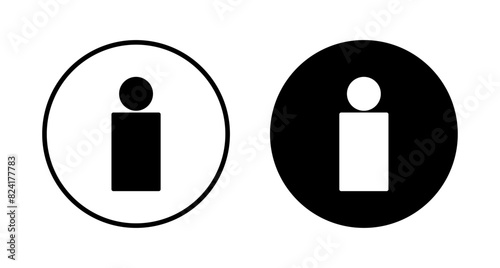 User Icon vector isolated on white background. person sign. people icon.