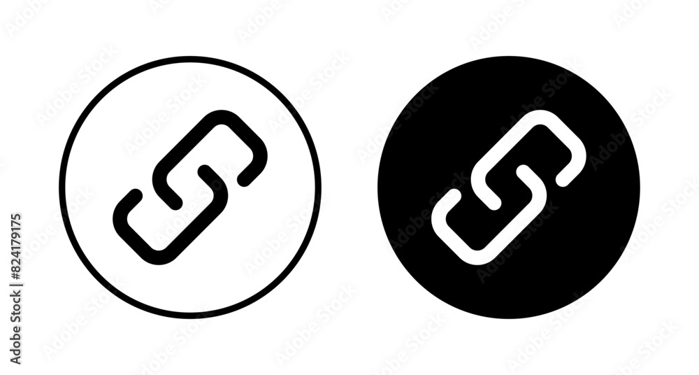 External link symbol icon vector. Link icon isolated on white background. Link vector icon. Hyperlink chain symbol External link symbol icon vector. Link icon isolated on white background. Link vector icon. Hyperlink chain symbol