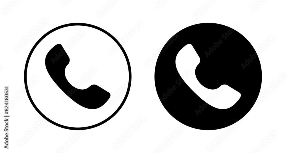 Call icon vector isolated on white background. Phone icon vector. mobile phone. telephone icon Call icon vector isolated on white background. Phone icon vector. mobile phone. telephone icon