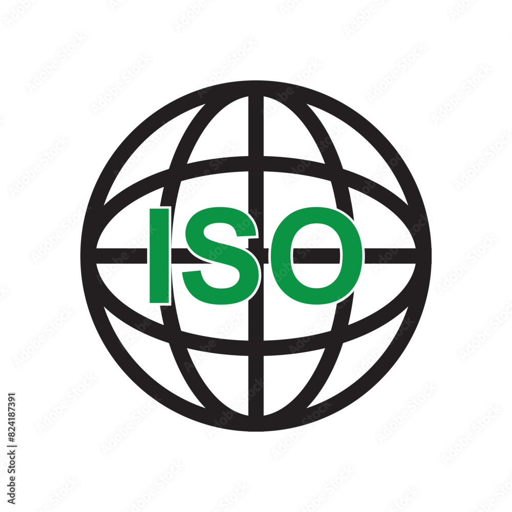 ISO logo design