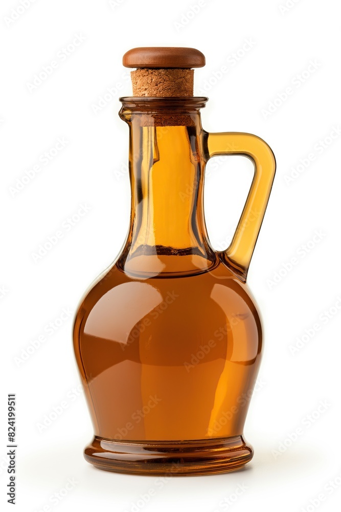 Bottle of cooking oil isolated on white background Bottle of cooking oil isolated on white background