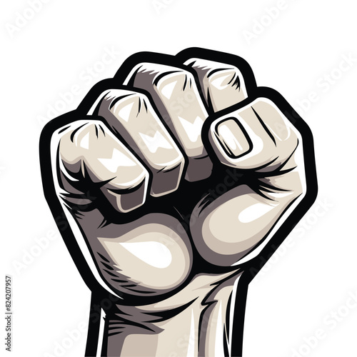 fist punching the wall
