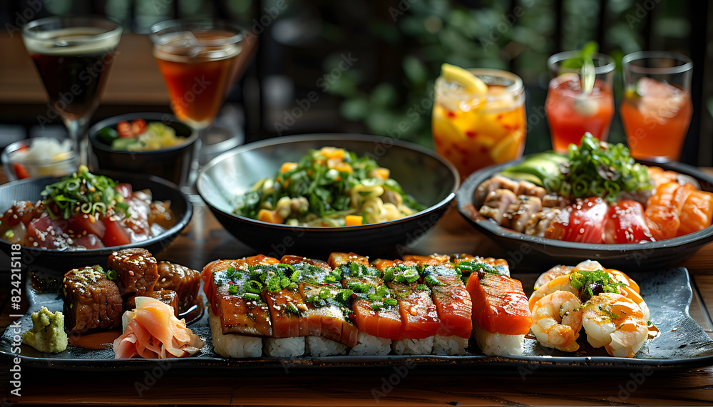 Fototapeta premium food background