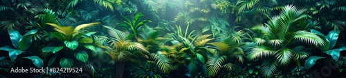Background Tropical. Amidst the dense foliage  the rainforest s diverse plant life contributes to a rich and fertile environment where life flourishes abundantly.