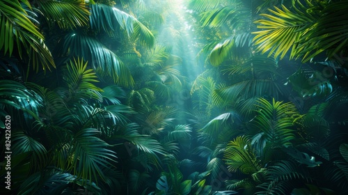 Background Tropical. Among the dense foliage  hidden streams and waterfalls meander through the landscape  their gentle sounds contributing to the forest s tranquil ambiance.