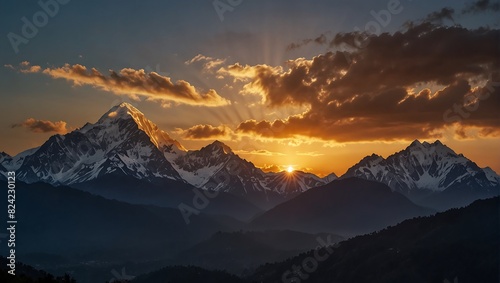 sunrise in the mountains © Aamar