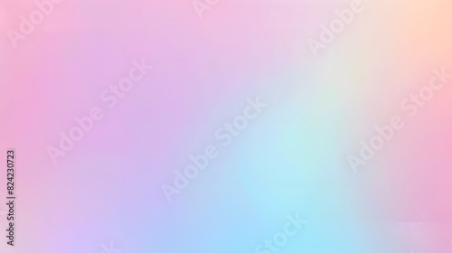 Abstract colors Pastel tone purple pink blue gradient defocused horizontal background. copy space. 