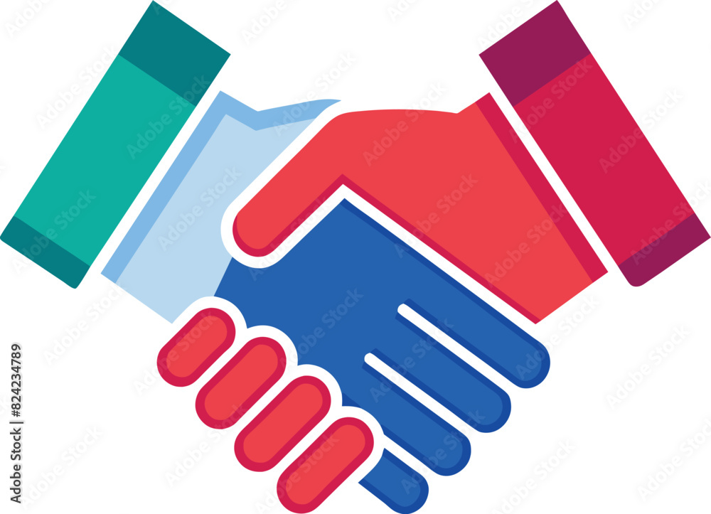handshake between two people icon . Solid icon, Editable stroke. Vector illustration. handshake between two people icon . Solid icon, Editable stroke. Vector illustration.