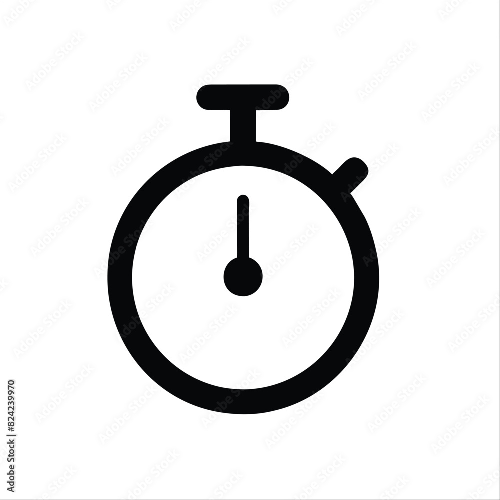stopwatch icon vector illustration stopwatch icon vector illustration