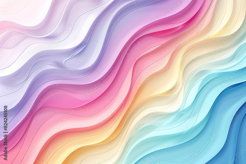 Colorful paper and flowing liquid Colorful paper and flowing liquid