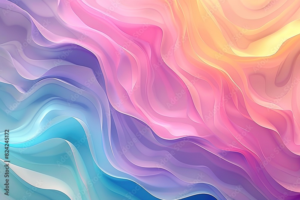 Colorful paper and flowing liquid Colorful paper and flowing liquid