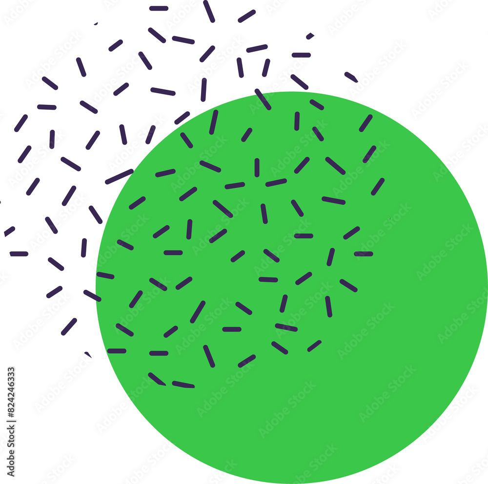 Abstract modern composition circles, round shapes Abstract modern composition circles, round shapes