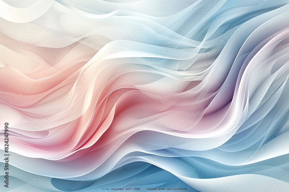 Fototapeta premium Colorful paper and flowing liquid