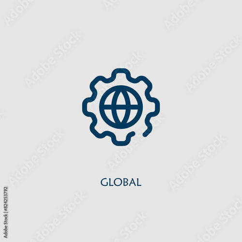 Vector graphic of a business icon  illustration sign and symbol for finance and profitability