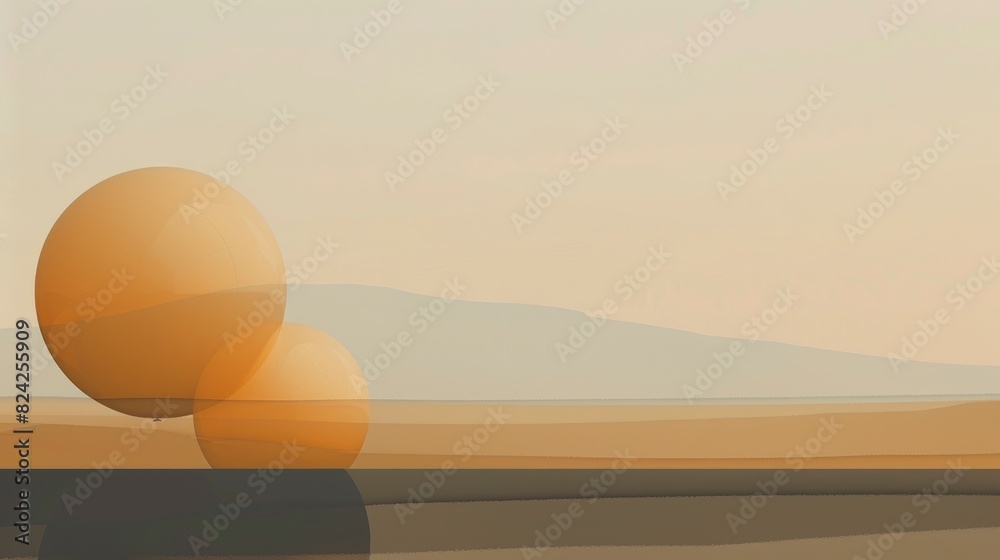 Fototapeta premium balloon silhouettes, sea, Lavender, movie 