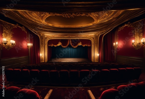 historic paris theater game screening low light setup fast lens, equipment, cinema, movies, entertainment, seating, stage, audience, projector, technology, retro photo