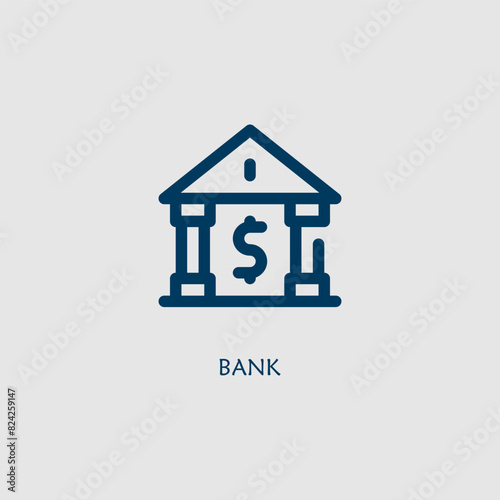 Vector graphic of a dollar sign icon, illustration sign and symbol for finance and profitability