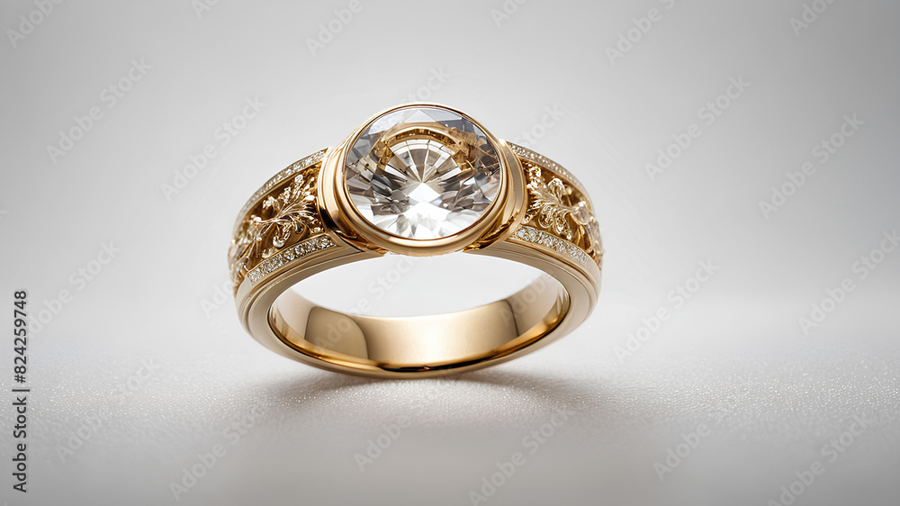 AI image generate diamond ring