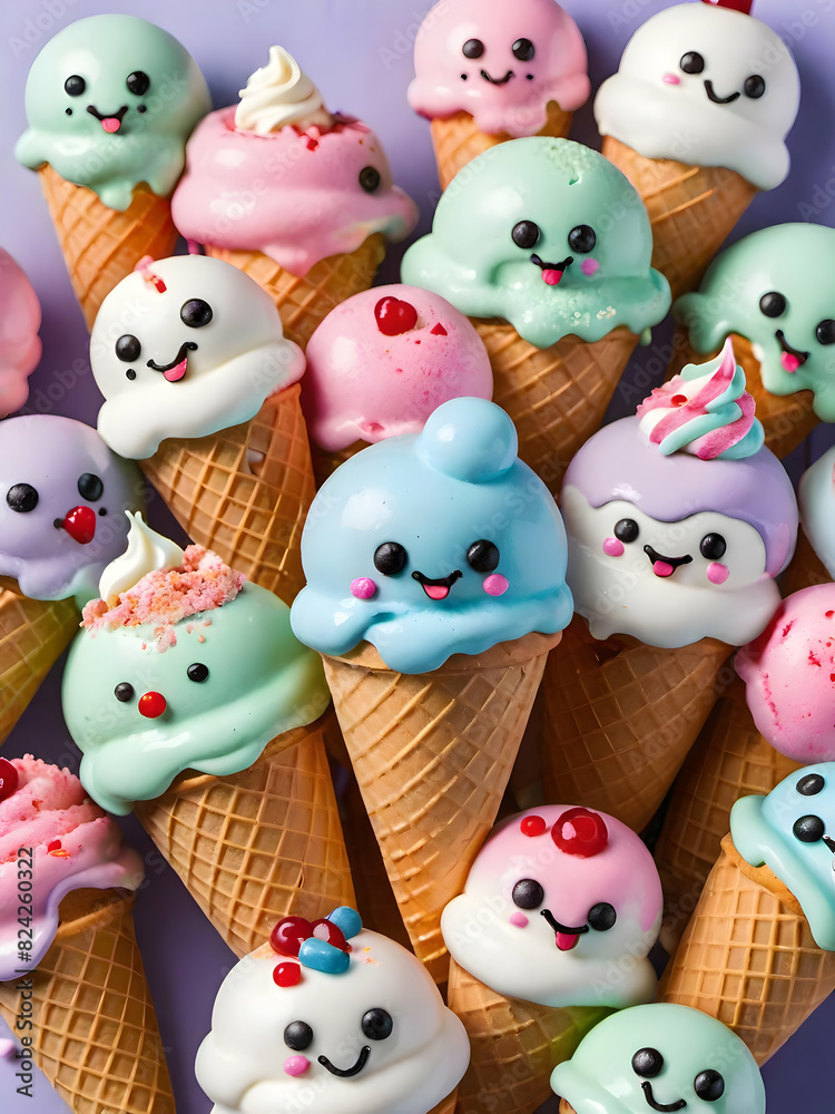 Cute ice cream