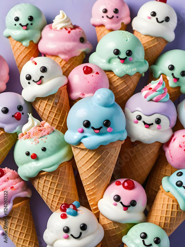 Cute ice cream © Century