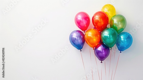 Wallpaper Mural Colorful rainbow balloons. Torontodigital.ca