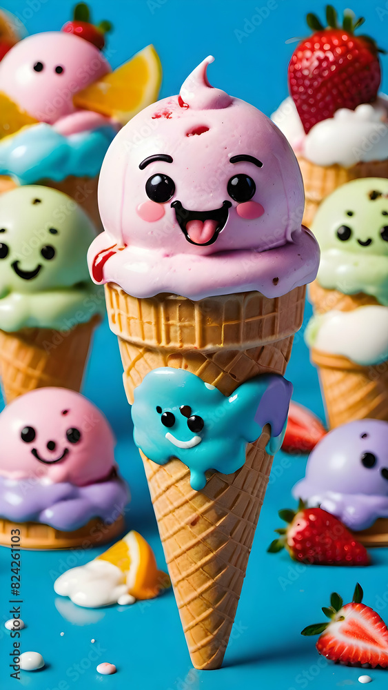 Cute ice cream Cute ice cream
