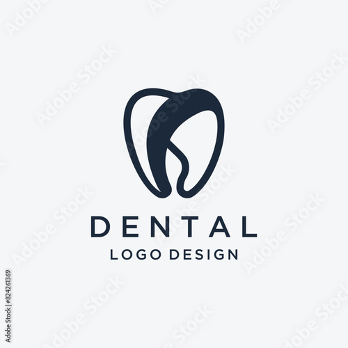 Dental care clinic logo design 