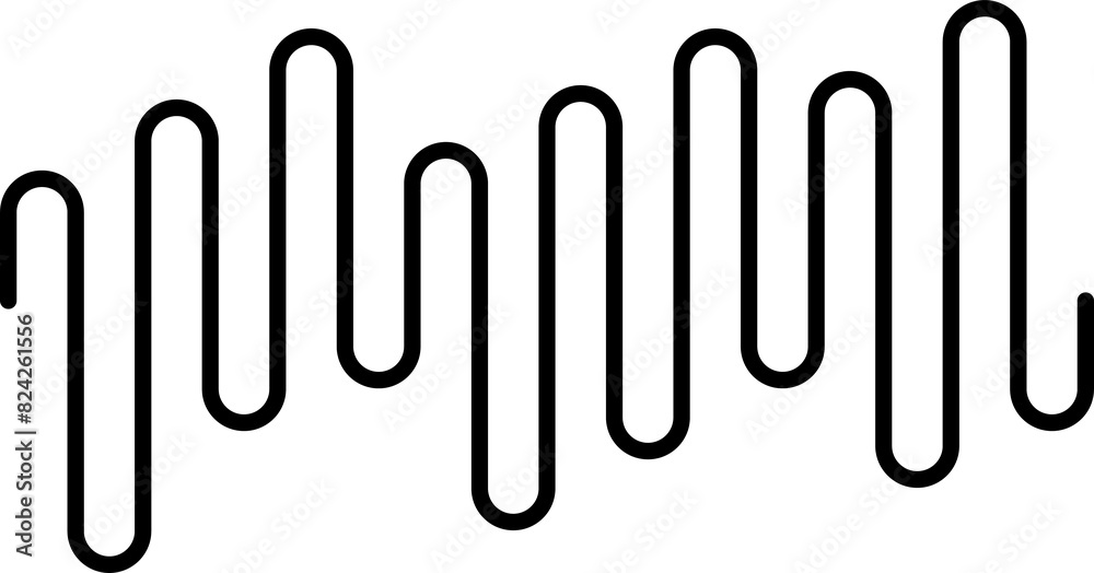 Graphic Memphis shape or abstract figure