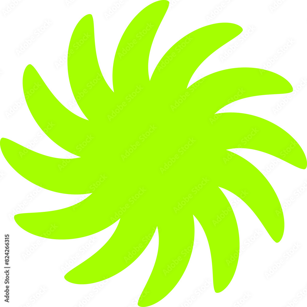 Acid Y2K groovy abstract symbol, geometric shape Acid Y2K groovy abstract symbol, geometric shape
