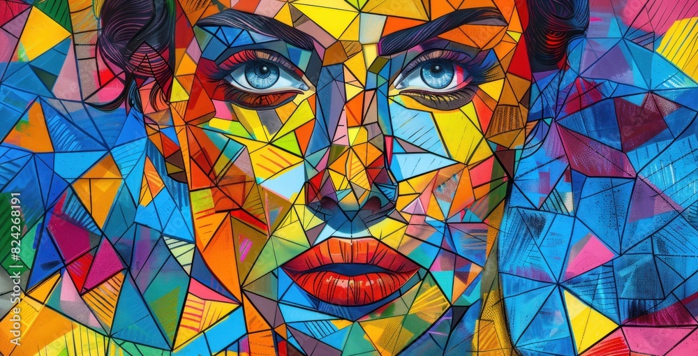 Vibrant and detailed portrait of a beautiful woman, capturing elegance and allure Vibrant and detailed portrait of a beautiful woman, capturing elegance and allure