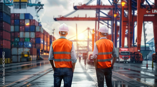 Wallpaper Mural Control employees operate cranes, load intermediate container boxes, order trucks and move containers to maintain organisation, transport, import and export, and cargo freight logistics. Torontodigital.ca